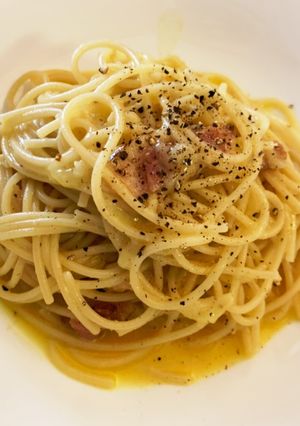 ズボラなランチ(カルボナーラ)-レシピのメイン写真
