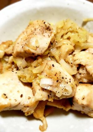 鶏胸肉のネギ塩ダレ焼き-レシピのメイン写真