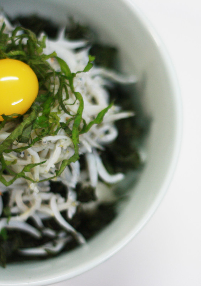 海苔屋さんの釜揚げしらす丼-レシピのメイン写真