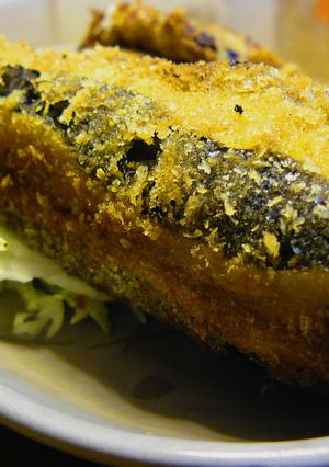 トロトロまるごとナスのレッドカレー肉詰めフライ-レシピのメイン写真