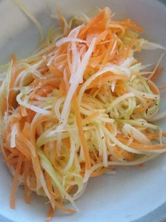 セロリとにんじんのサラダ-レシピのメイン写真