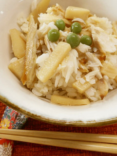 たけのこと塩サバの混ぜご飯♪めっけ-レシピのメイン写真