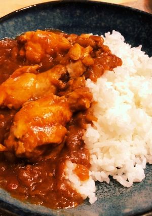 ☆ホットクック☆トマト缶で鶏の無水カレー-レシピのメイン写真
