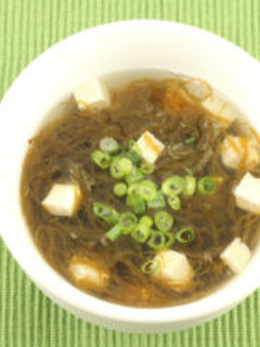 もずくスープ-レシピのメイン写真