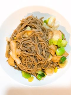 蕎麦の和風焼きそば-レシピのメイン写真
