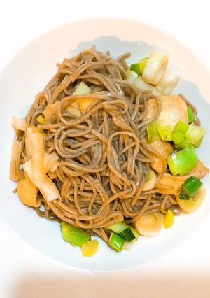 蕎麦の和風焼きそば-レシピのメイン写真