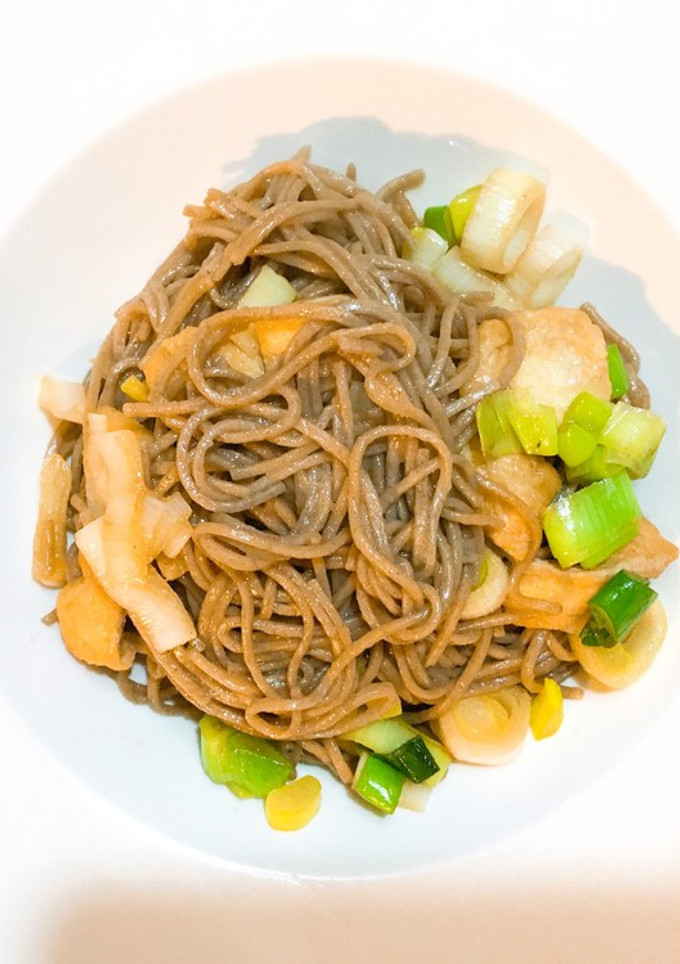 蕎麦の和風焼きそば-レシピのメイン写真
