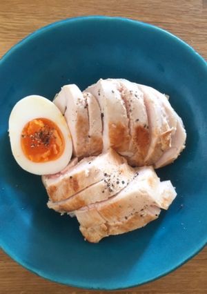 簡単しっとり!スモークチキン風鶏ハム-レシピのメイン写真