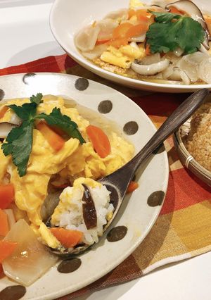 とろっサクッふわっ！たっぷり野菜あんかけ-レシピのメイン写真