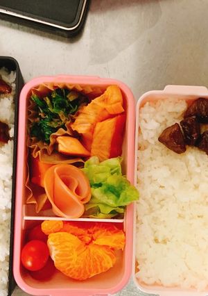 朝完・コロコロステーキおかずいっぱい弁当-レシピのメイン写真