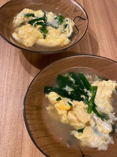 新ニラたまスープ あっさり ふわたま-レシピのメイン写真