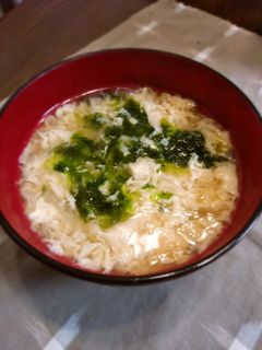 生青のり…かき玉汁-レシピのメイン写真