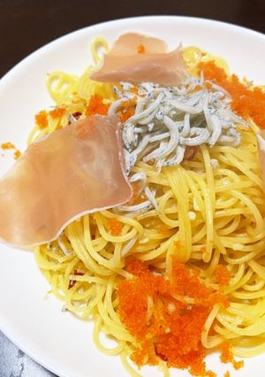 しらすと生ハムのペペロンチーノ-レシピのメイン写真