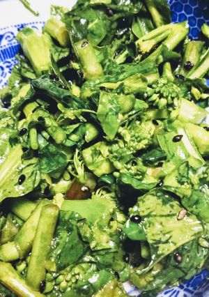 菜の花のRawサラダ-レシピのメイン写真