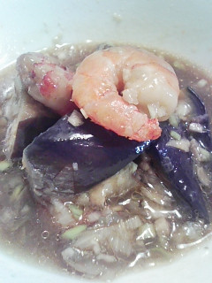 なすとえびの焼き(揚げ)びたし-レシピのメイン写真
