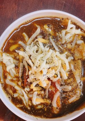 チーズカレーラーメン-レシピのメイン写真