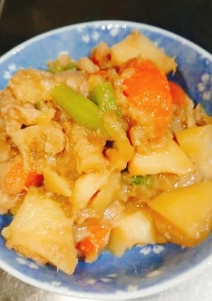 レンジで肉じゃが…ツナじゃが!-レシピのメイン写真