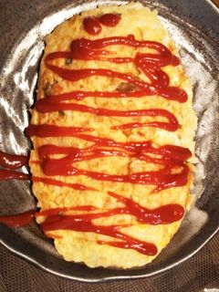 簡単❗️冷凍ピラフで作るオムライス❗️-レシピのメイン写真