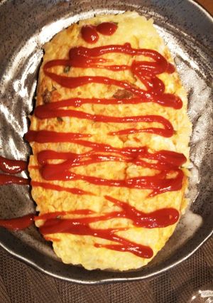 簡単❗️冷凍ピラフで作るオムライス❗️-レシピのメイン写真