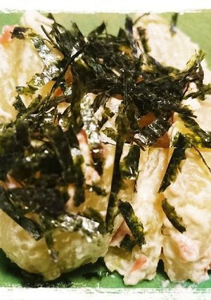 電子レンジ調理☆じゃがいもの梅マヨ和え-レシピのメイン写真