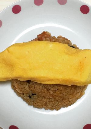 簡単失敗なし！ぷるぷるオムレツオムライス-レシピのメイン写真