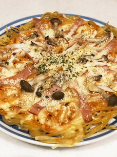 スパゲティピザ-レシピのメイン写真