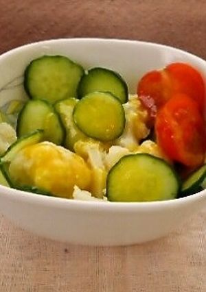 カリフラワーのサラダ（透析食）-レシピのメイン写真