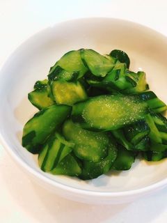 わたしの1番簡単なきゅうりのお漬物-レシピのメイン写真