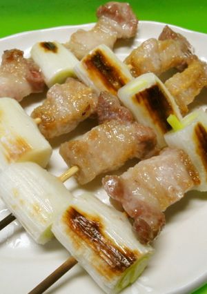 ＊豚バラでネギま串焼き＊-レシピのメイン写真