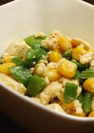 モロッコインゲンと豆腐の洋風炒め★-レシピのメイン写真
