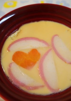 超簡単☆電子レンジで茶碗蒸し♪-レシピのメイン写真