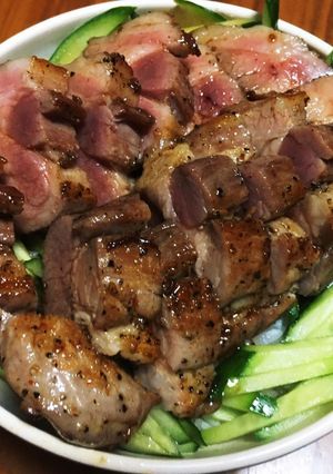 ガッツリ！スパイシー豚どん☆-レシピのメイン写真