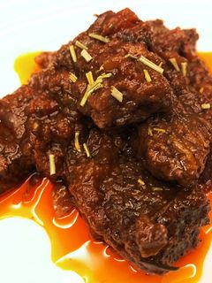 簡単!本格、牛肉の赤ワイン煮込み!-レシピのメイン写真