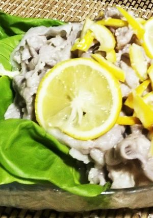 レモン塩麹のたれで☆豚しゃぶサラダ-レシピのメイン写真