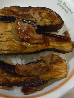 ナス照り焼き豚丼-レシピのメイン写真