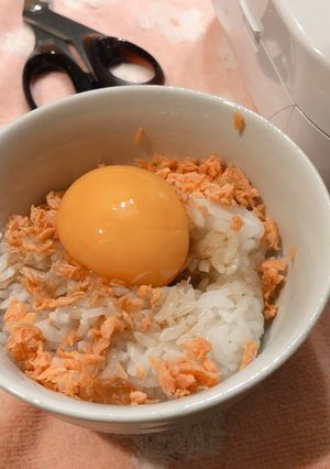 鮭玉丼-レシピのメイン写真