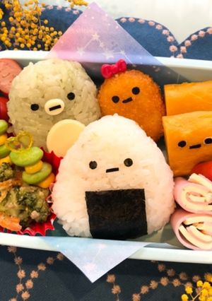 すみっコぐらし弁当　簡単！-レシピのメイン写真