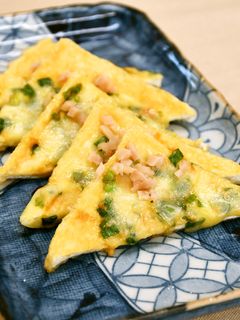 油揚げのねぎ味噌焼き-レシピのメイン写真