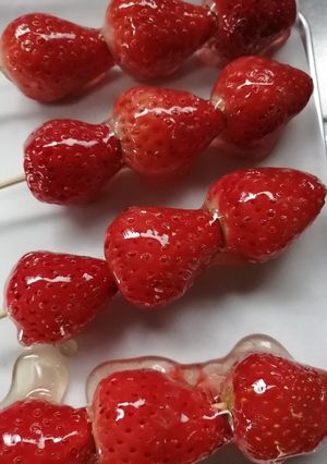 いちご飴-レシピのメイン写真