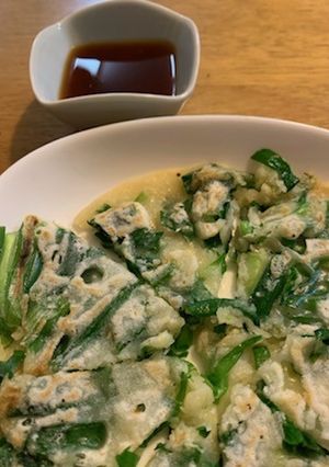 もちもちニラチヂミ-レシピのメイン写真