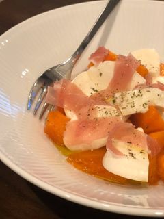 柿のカプレーゼ-レシピのメイン写真