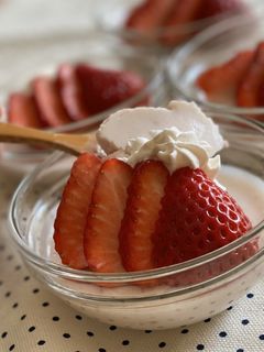 簡単♪いちごのムース風-レシピのメイン写真