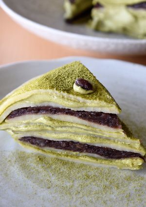 米粉ミルクレープ（粒あん）-レシピのメイン写真