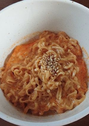プルダックソースでピリ辛豆乳ラーメン-レシピのメイン写真