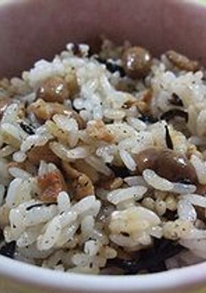 「大豆とひじき缶」で☆ひじきご飯-レシピのメイン写真
