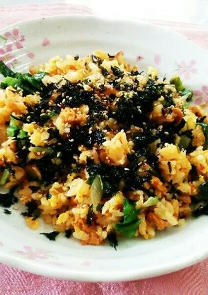 10分で簡単✨残りご飯豚キムチチャーハン-レシピのメイン写真