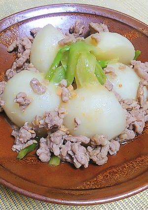 カブのそぼろ味噌煮-レシピのメイン写真