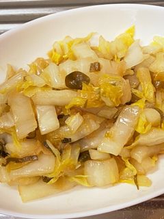 ☆ネギ味噌で♪白菜炒め☆-レシピのメイン写真