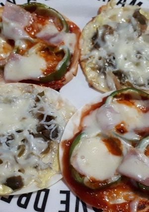 餃子の皮で簡単ピザ☆-レシピのメイン写真