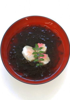 もずくとうずらの卵のお吸い物-レシピのメイン写真